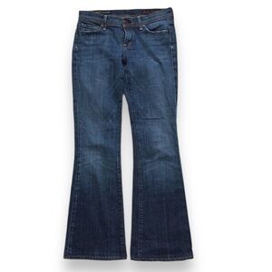 COH Ingrid Stretch Medium Wash Low Waist Flair